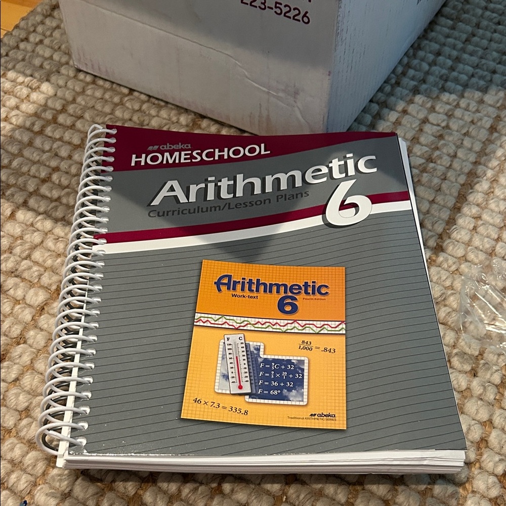 Abeka Arithmetic 6 Workbook New